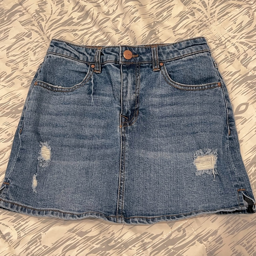 TGLA Jean Skirt